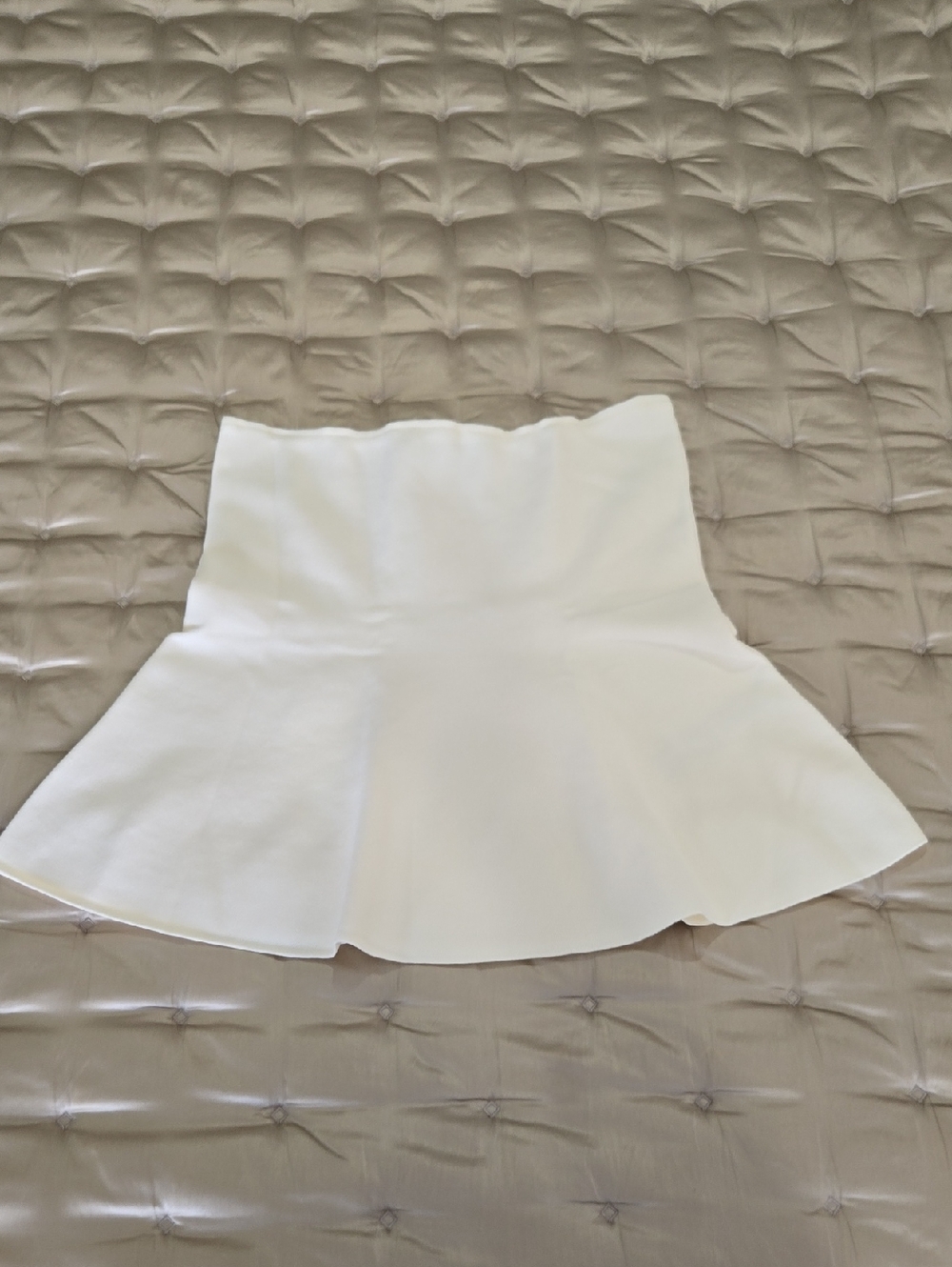 Strapless Knitted Top